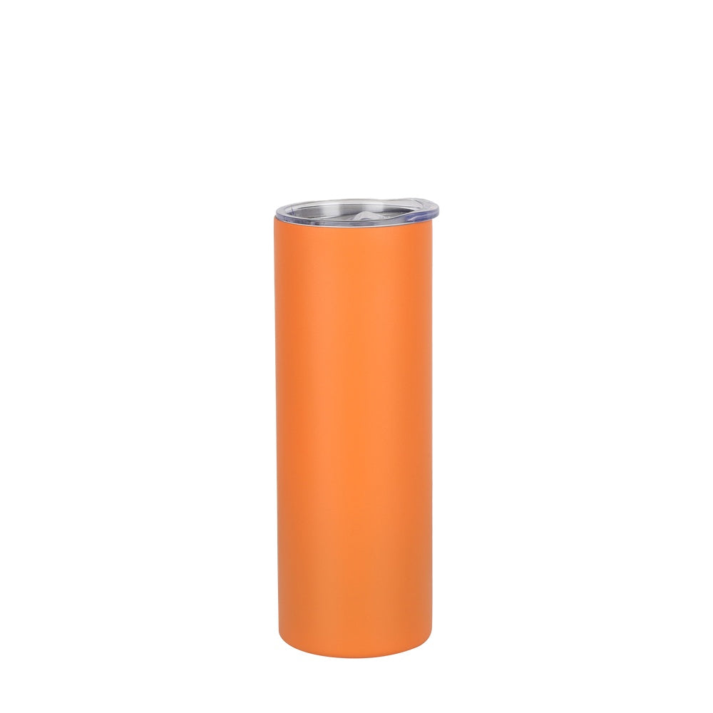 Wholesale Custom Logo 20oz Slim Stainless Steel Tumbler - orange
