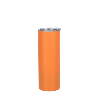 Wholesale Custom Logo 20oz Slim Stainless Steel Tumbler - orange