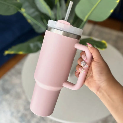 Personalize 40oz Floral Name Tumbler