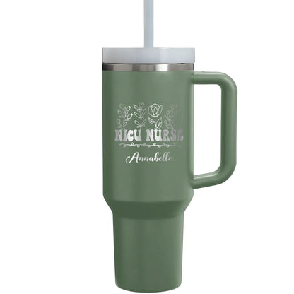 Personalize 40oz NICU Nurse Name Tumbler