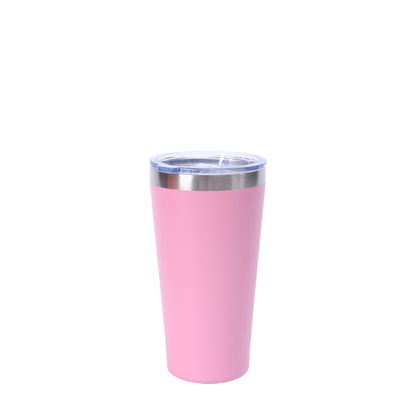 Wholesale Custom Logo 16oz Stainless Steel Pint Tumbler - pink