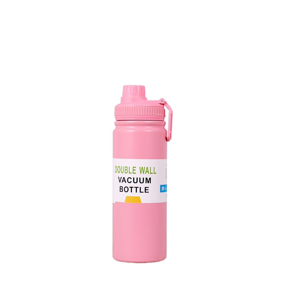 Wholesale Custom Logo 18oz Stainless Steel Sports Bottle - pink