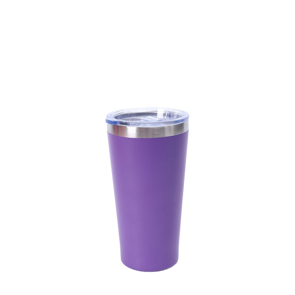Wholesale Custom Logo 16oz Stainless Steel Pint Tumbler - purple