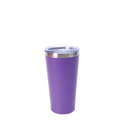 Wholesale Custom Logo 16oz Stainless Steel Pint Tumbler - purple