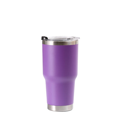 Wholesale Custom Logo 30oz Stainless Steel Travel Tumbler - purple