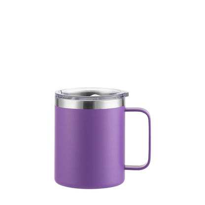 Wholesale Custom Logo 12oz Stainless Steel insulated Coffee Mug - purple