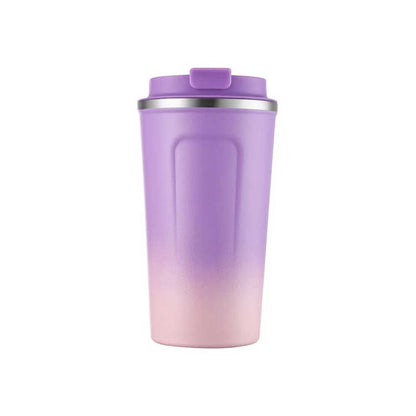 Wholesale Custom Logo 17oz Gradient Ombre Coffee Tumbler - purple