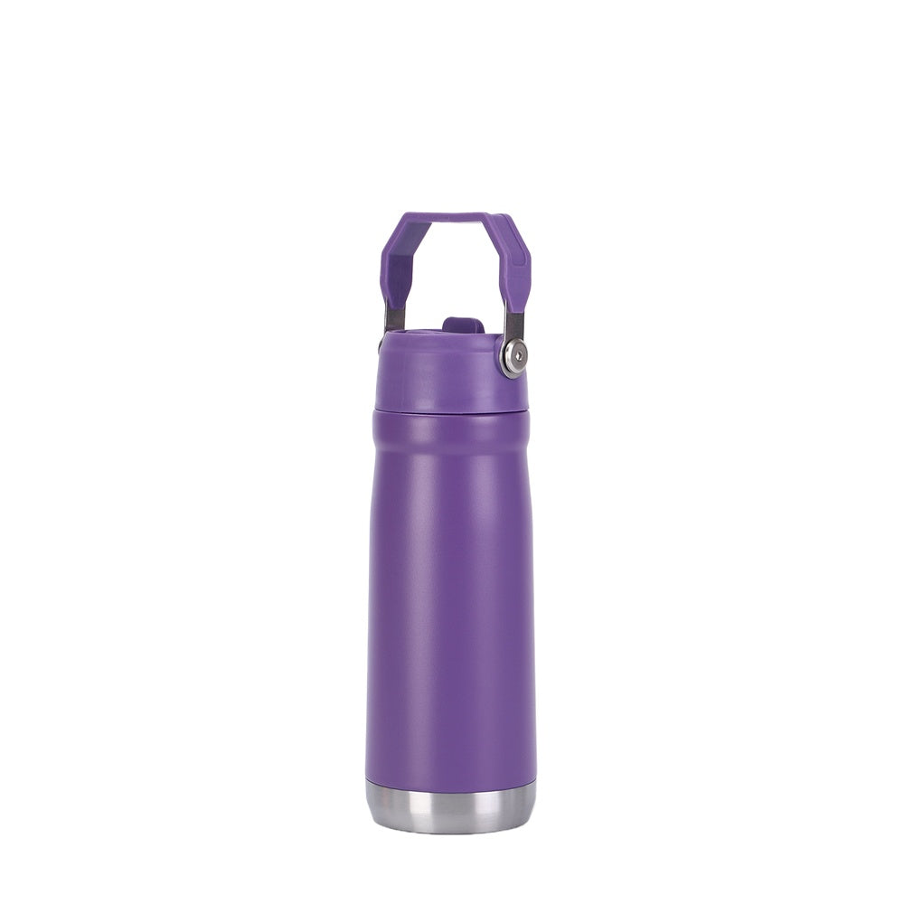 Wholesale Custom Logo 22oz Carry Handle Water Bottle - purple