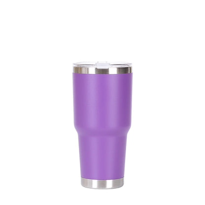 Wholesale Custom Logo 30oz Stainless Steel Travel Tumbler - purple