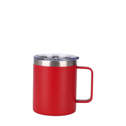 Wholesale Custom Logo 12oz Stainless Steel insulated Coffee Mug - red