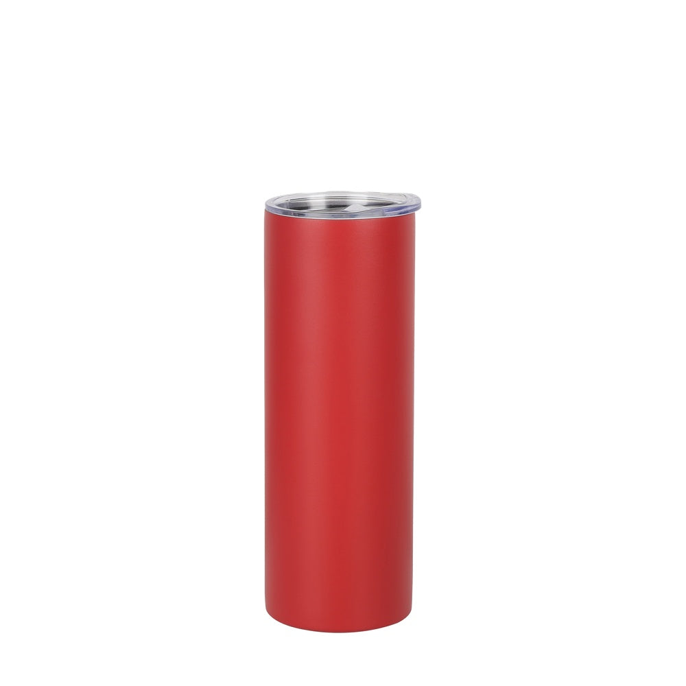 Wholesale Custom Logo 20oz Slim Stainless Steel Tumbler - red