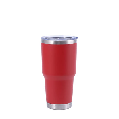 Wholesale Custom Logo 30oz Stainless Steel Travel Tumbler - red