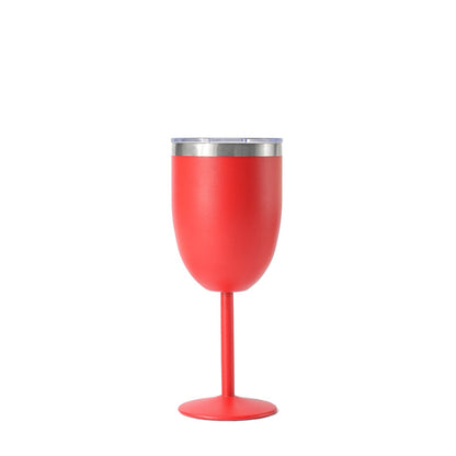 Wholesale Custom Logo 12oz Stainless Steel Wine Tumbler - red