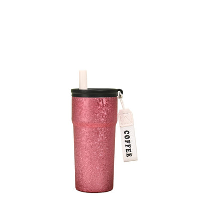 Wholesale Custom Logo 17oz Crackle Finish Vacuum Insulated Tumbler - red