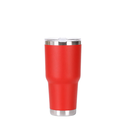 Wholesale Custom Logo 30oz Stainless Steel Travel Tumbler - red