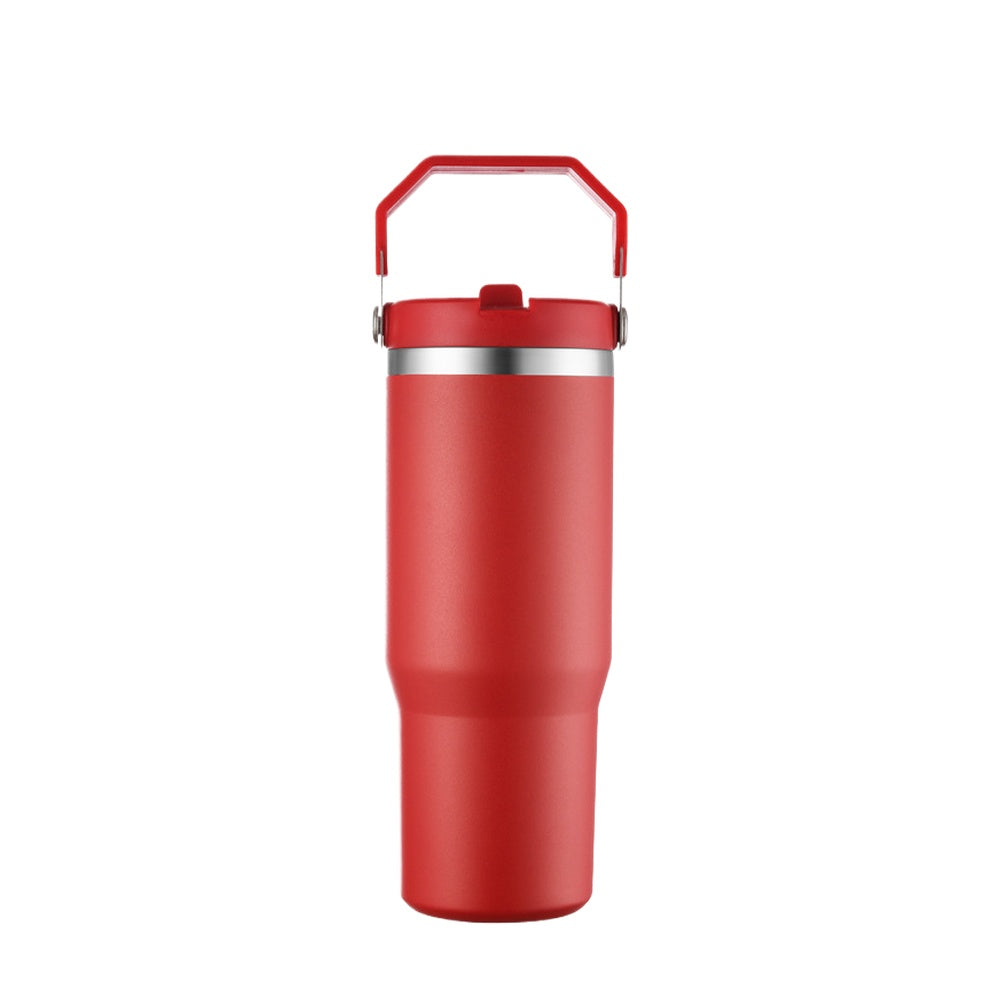 Wholesale Custom Logo 30oz Vacuum Insulated Travel Tumbler - red