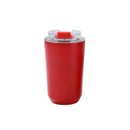 Wholesale Custom Logo 12oz Insulated Travel Tumbler Flip-Top Lid - red