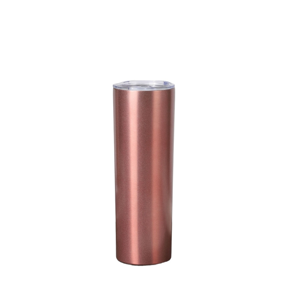 Wholesale Custom Logo 20oz Slim Stainless Steel Tumbler - rose gold