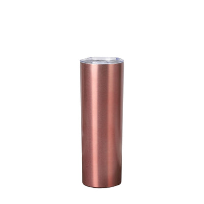 Wholesale Custom Logo 20oz Slim Stainless Steel Tumbler - rose gold
