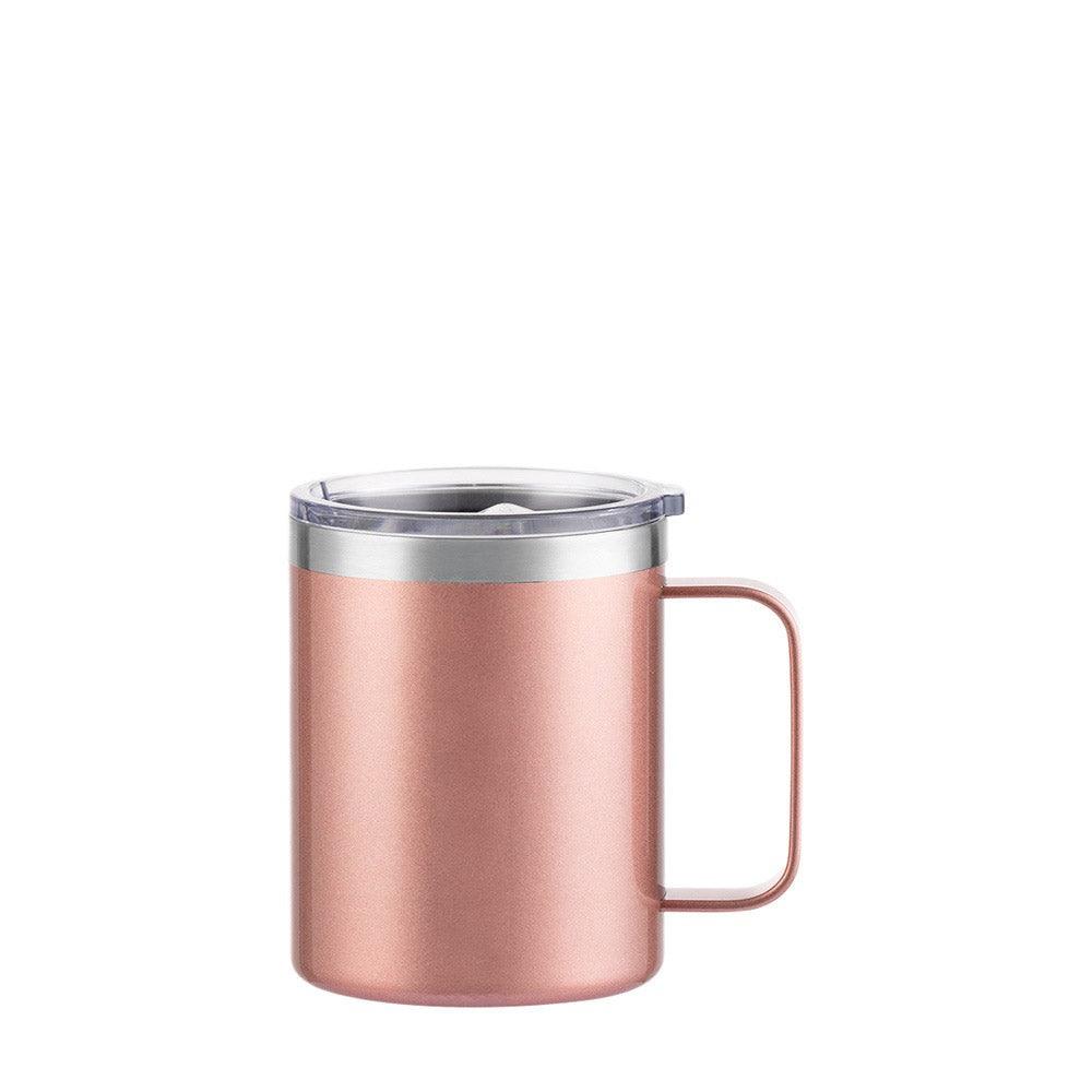 Wholesale Custom Logo 12oz Stainless Steel insulated Coffee Mug - rose gold