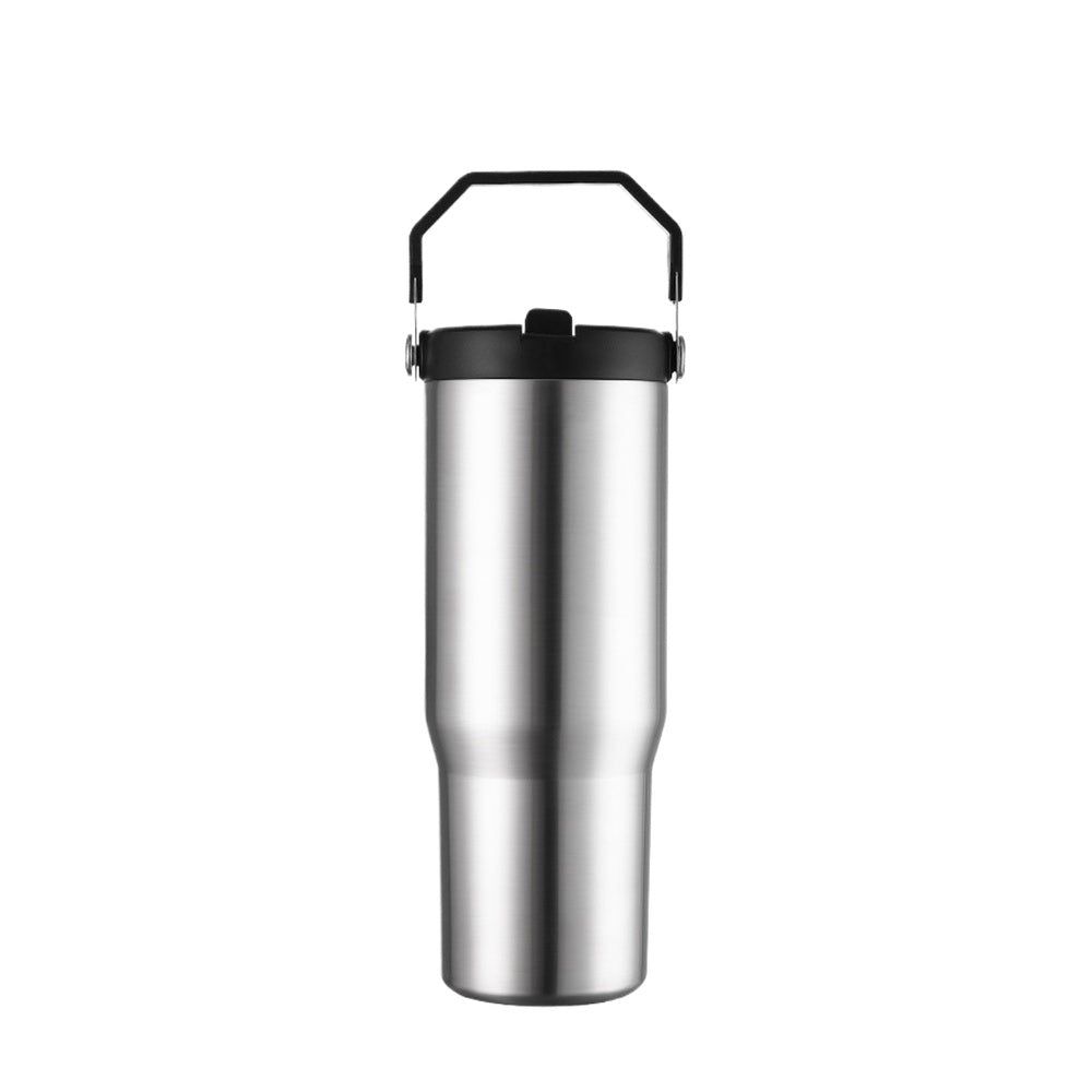 Wholesale Custom Logo 30oz Vacuum Insulated Travel Tumbler - silver