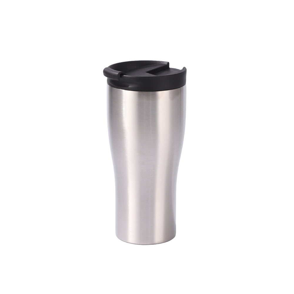 Wholesale Custom Logo 15oz Stainless Steel Travel Tumbler - silver