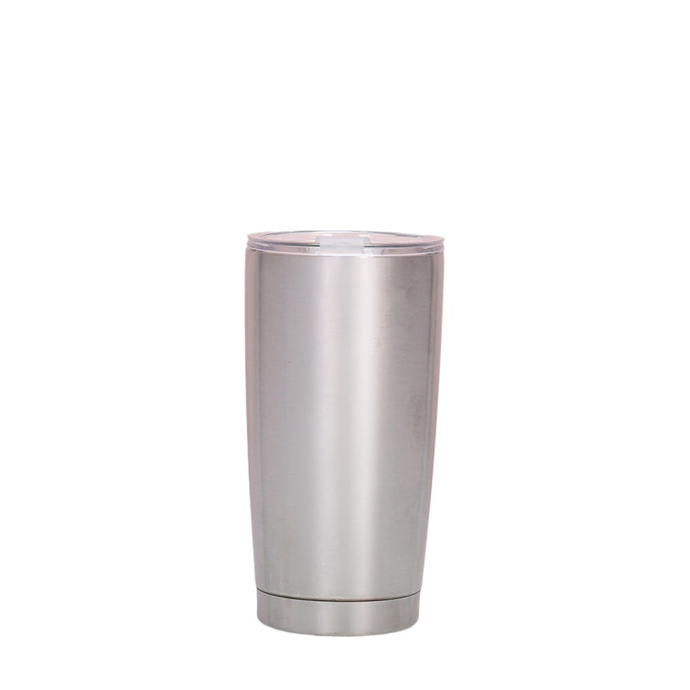 Wholesale Custom Logo 20oz Stainless Steel Travel Tumbler - silver