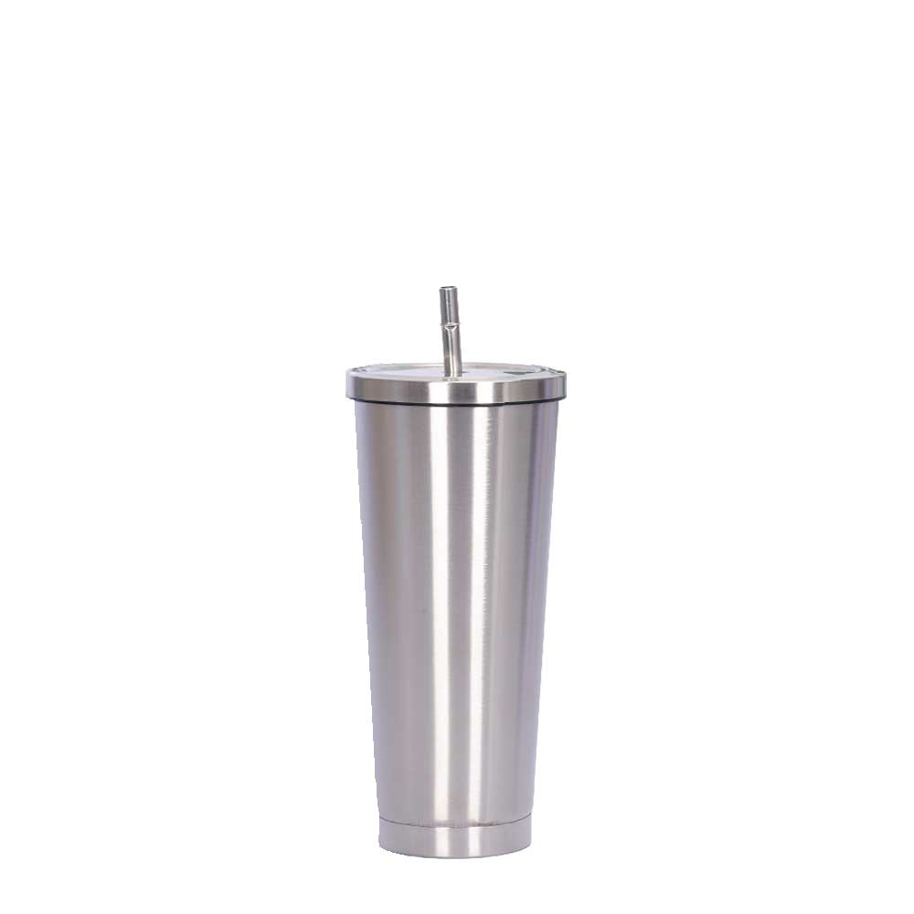 Wholesale Custom Logo 25oz Stainless Steel Travel Tumbler - silver
