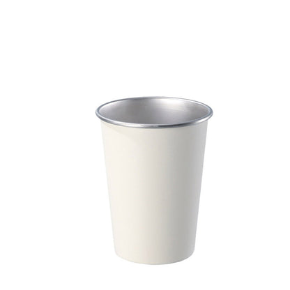 Wholesale Custom Logo 17oz Stainless Steel Reusable Party Cup - white