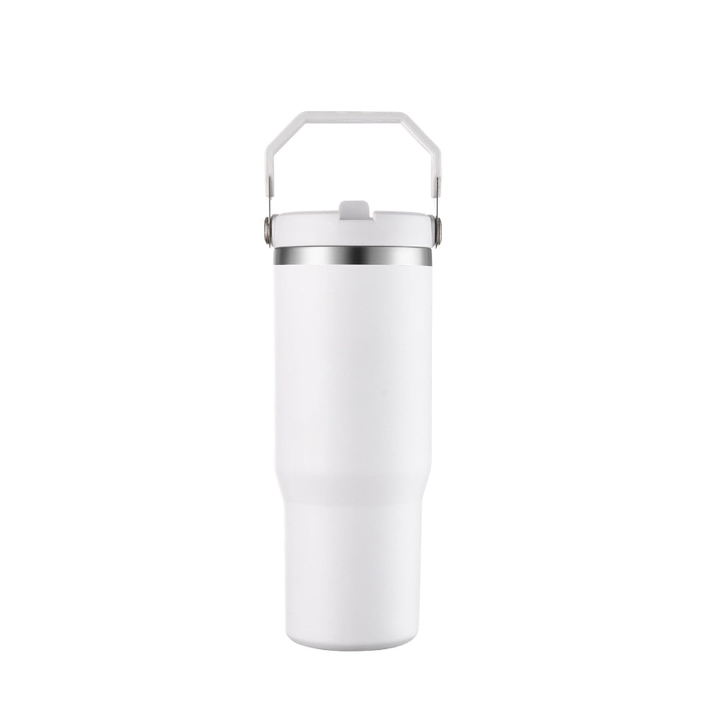 Wholesale Custom Logo 30oz Vacuum Insulated Travel Tumbler - white