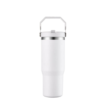 Wholesale Custom Logo 30oz Vacuum Insulated Travel Tumbler - white