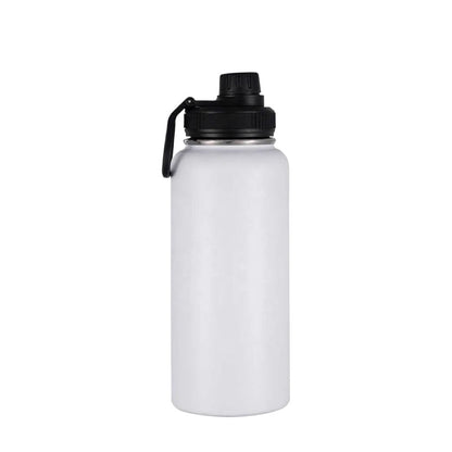 Wholesale Custom Logo 40oz Stainless Steel Water Bottle - white