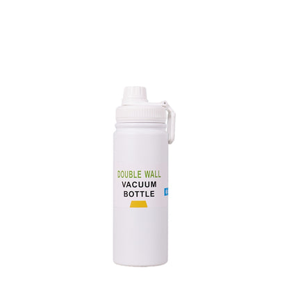 Wholesale Custom Logo 18oz Stainless Steel Sports Bottle - white