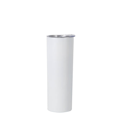 Wholesale Custom Logo 20oz Slim Stainless Steel Tumbler - white