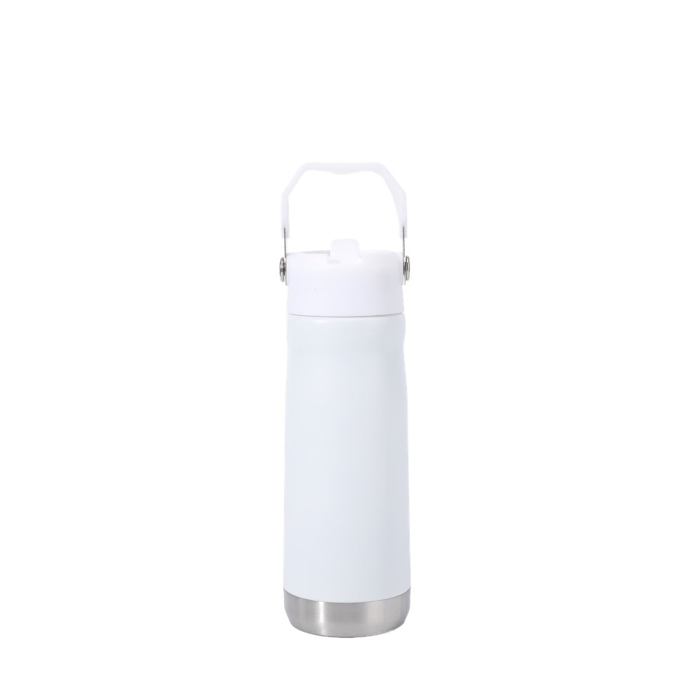 Wholesale Custom Logo 22oz Carry Handle Water Bottle - white