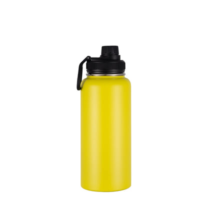Wholesale Custom Logo 32oz Stainless Steel Sports Bottle - yellow