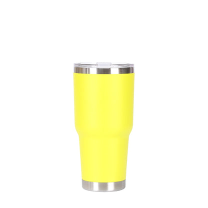 Wholesale Custom Logo 30oz Stainless Steel Travel Tumbler - yellow